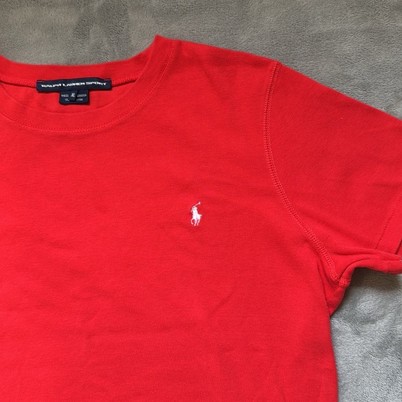 Ralph Lauren Sport Red Short Sleeve Tee - Picture 3 of 3